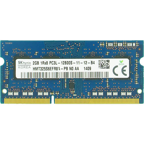 Hynix 2GB HMT325S6EFR8A-PBN0 DDR3-1600 SODIMM PC3-12800 NON-ECC