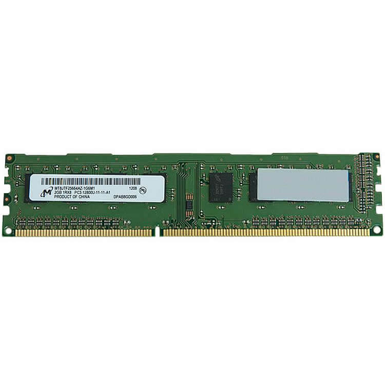 Micron 2GB MT8JTF25664AZ-1G6M1 DDR3-1600 UDIMM PC3-12800 NON-ECC