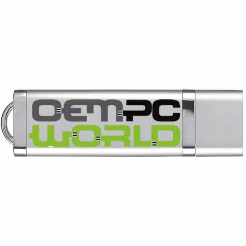 GoRAM Custom Logo 512MB UDF182-512MB-LOGO Rectangular with Cap