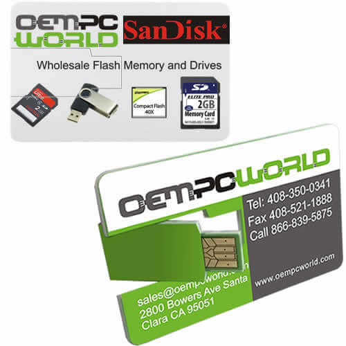GoRAM Custom Logo 16GB UDF397-16GB-LOGO Credit Card