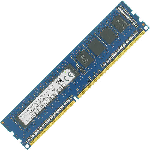 Hynix 4GB HMT451U7AFR8C-PBT0 DDR3-1600 UDIMM PC3-10600 ECC