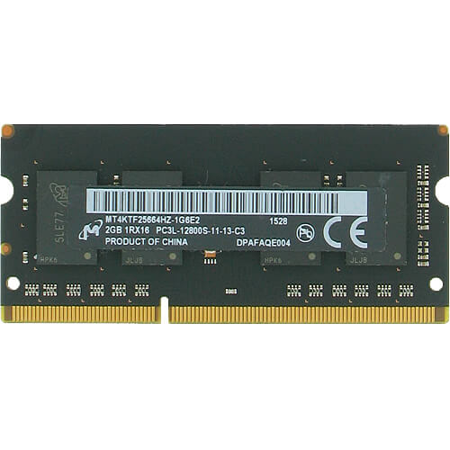 Micron 2GB MT4KTF25664HZ-1G6E2 DDR3-1600 SODIMM PC3-12800 NON-ECC