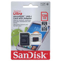 SanDisk Ultra 128GB SDSQUNC-128G-GN6MA microSDXC Memory Card C10 UHS-I