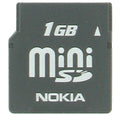 Nokia 1GB 1GBMINISD miniSD Memory Card 60X