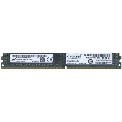 Micron 16GB MTA36ADS2G72PZ-2G1A1IG DDR4-2133 RDIMM PC4-17000 ECC
