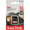 SanDisk Ultra 64GB SDSDUNB-064G-GN3IN SDXC Memory Card C10 UHS-I