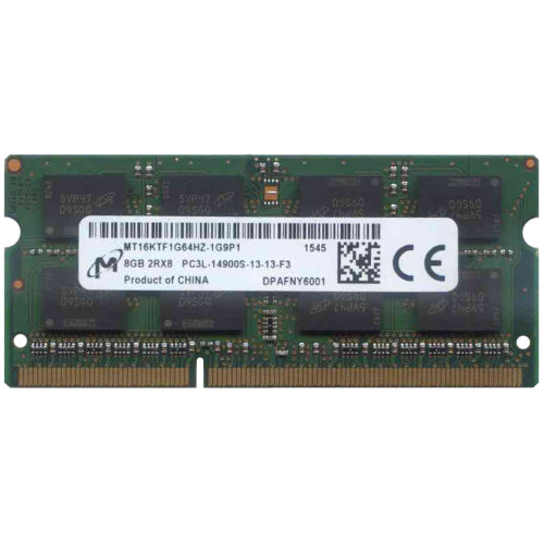 Micron 8GB MT16KTF1G64HZ-1G9P1 DDR3-1866 SODIMM PC3-14900 NON-ECC