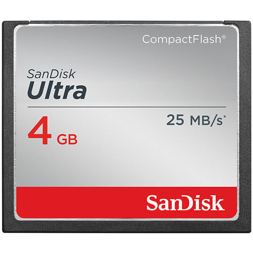 SanDisk Ultra 4GB SDCFHS-004G CF Card 133X