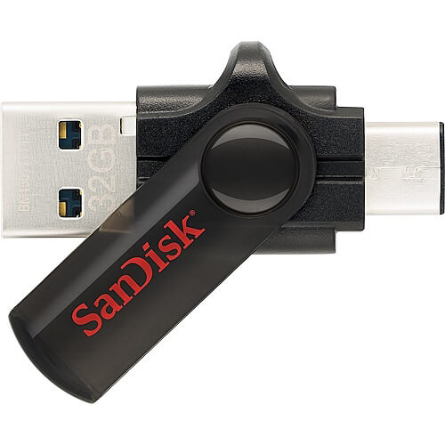 SanDisk 32GB SDDDC-032G USB 3.0 Dual A+C Flash Drive