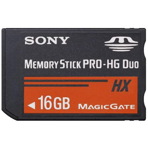 Sony Memory Stick Pro Duo 16GB MS-HX16B 60X