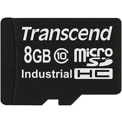 Transcend 8GB TS8GUSDC10I microSDHC Memory Card C10
