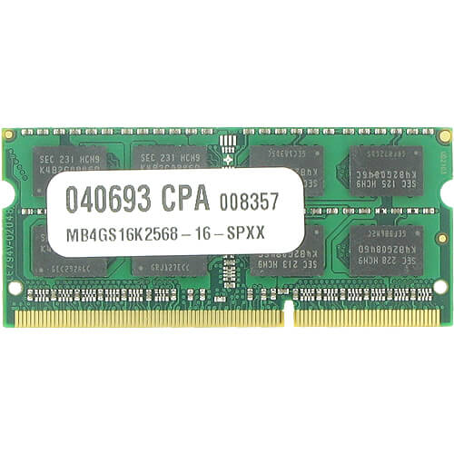 Samsung/3rd 4GB MB4GS16K2568-16-SPXX DDR3-1600 SODIMM PC3-12800 NON-ECC
