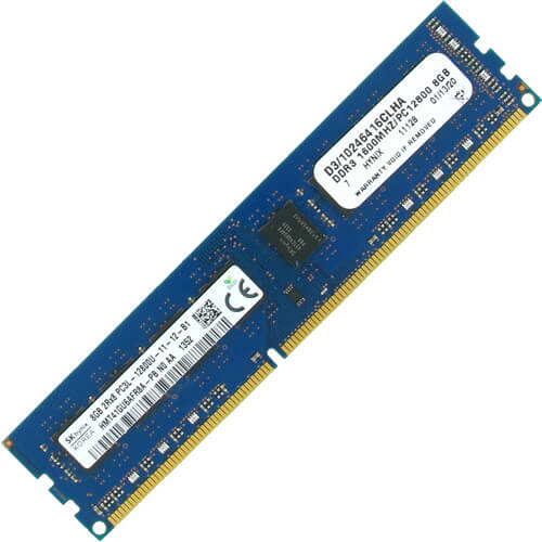 Hynix 8GB HMT41GU6AFR8A-PBN0 DDR3-1600 UDIMM PC3-12800 NON-ECC
