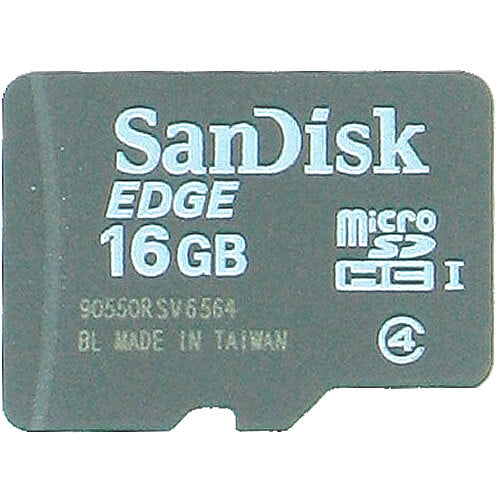 SanDisk Edge 16GB SDSDQAB-016G microSDHC Memory Card C4 UHS-I