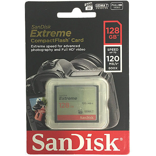 SanDisk Extreme 128GB SDCFXSB-128G-G46 CF Card 800X