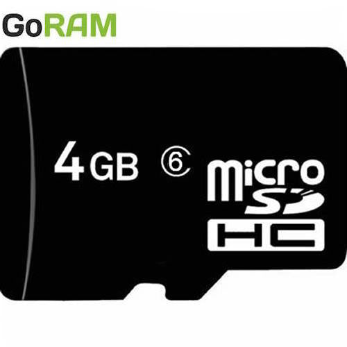 GoRAM 4GB MSDHC-4GB-6-JI microSDHC Memory Card C4
