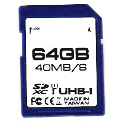 Delkin 64GB SD266-64GB-B SDXC Memory Card C10 U1 UHS-I
