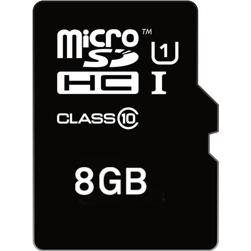 GoRAM 8GB S208APG4X-U1041-P microSDHC Memory Card C10 U1 UHS-I