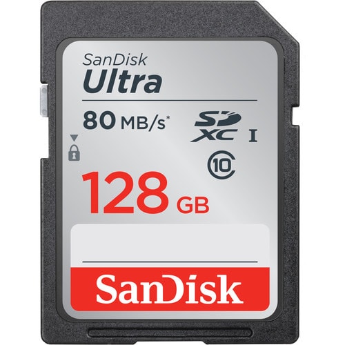 SanDisk Ultra 128GB SDSDUNC-128G SDXC Memory Card C10 U1 UHS-I