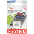 SanDisk Ultra 16GB SDSQUNS-016G-GN3MN microSDHC Memory Card C10 UHS-I