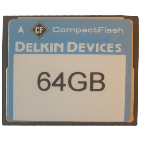Delkin 64GB CF64GB-227X-DK CF Card 227X
