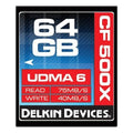 Delkin 64GB BBCF500-64GB CF Card 533X