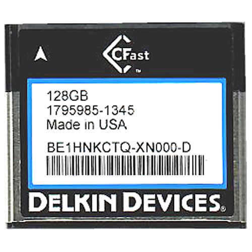 Delkin 128GB BE1HNKCTQ-XN000-D CFAST 300X