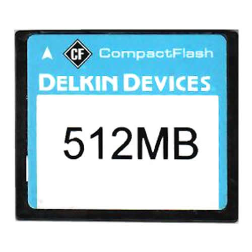 Delkin 512MB BBCF512MB-DK CF Card 060X