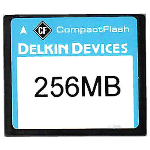 Delkin 256MB BBCF256MB-DK CF Card 060X