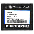 Delkin 256MB CE25SBCHH-X1000-D CF Card 1000X