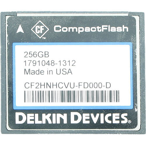 Delkin 256GB CF2HNHCVU-FD000-D CF Card 433X