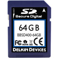 Delkin 64GB BBSD400-64GB SDXC Memory Card C10