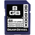 Delkin 8GB BBSD600-8GB SDHC Memory Card C10 U3 UHS-I