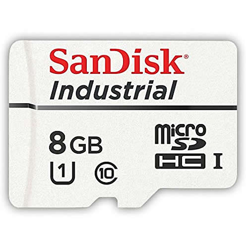 SanDisk Industrial MLC 8GB SDSDQAF3-008G-I microSDHC Memory Card C10 U1 UHS-I