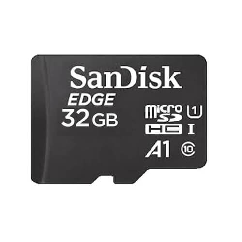 SanDisk Edge 32GB SDSDQAD-032G microSDHC Memory Card C10 U1 A1 UHS-I