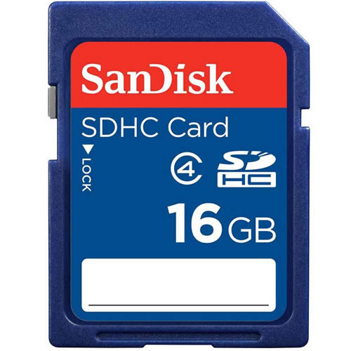 SanDisk 16GB SDSDB-016G SDHC Memory Card C4