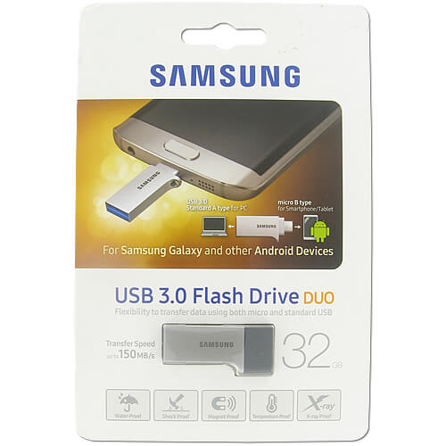 Samsung DUO 32GB MUF-32CB/APC USB 3.0 Flash Drive