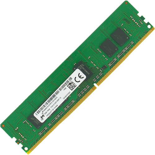 Micron  4GB MTA9ASF51272PZ-2G1A2 DDR4-2133 RDIMM PC4-17000 ECC