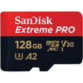 SanDisk Extreme Pro 128GB SDSQXCY-128G-GN6MA microSDXC Memory Card C10 U3 V30 A2 UHS-I