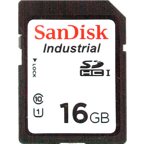 SanDisk Industrial 16GB SDSDAF3-016G-I SDHC Memory Card C10 U1 A1 UHS-I
