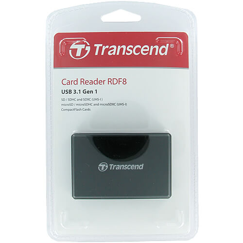 Transcend RDF8  TS-RDF8K2 Flash Card Reader