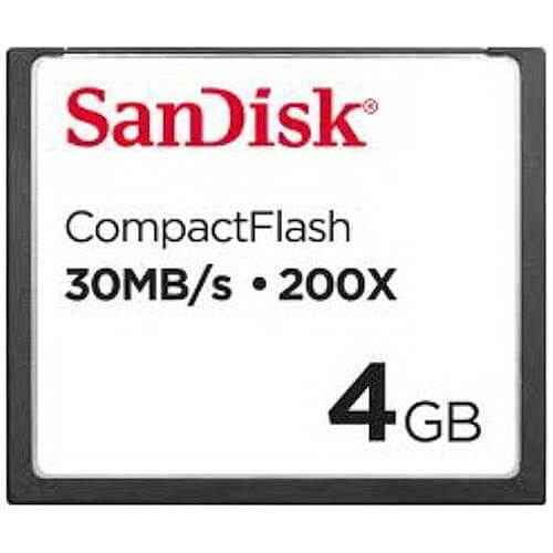 SanDisk  4GB SDCFAA-004G CF Card 200X