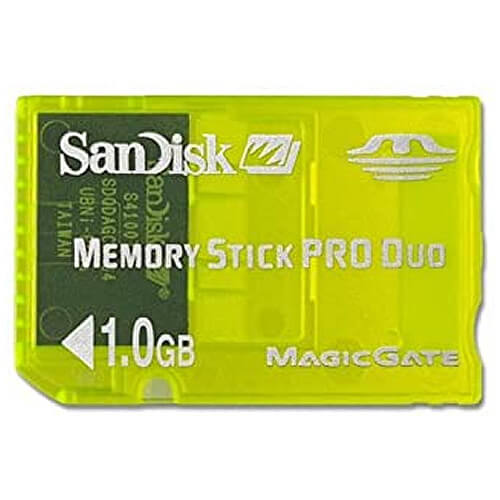 SanDisk Memory Stick Pro Duo 1GB SDMSPD-1024 60X