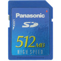 Panasonic  512MB RP-SD512B SD Memory Card 100X