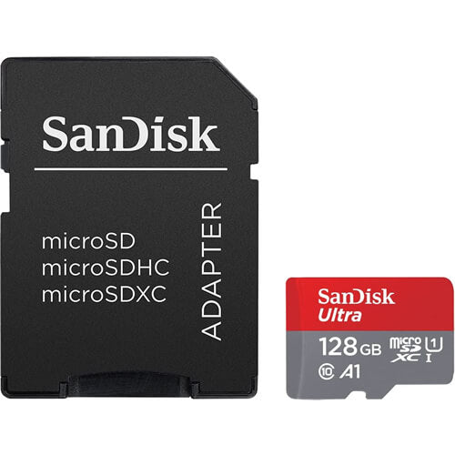 SanDisk Ultra 128GB SDSQUAR-128G-GN6MA microSDXC Memory Card C10 U1 A1 UHS-I