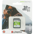 Kingston Canvas Select Plus 32GB SDS2/32GB SDHC Memory Card C10 U1 V10 UHS-I