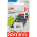 SanDisk Ultra 32GB SDSQUNR-032G-GN3MN microSDHC Memory Card C10 UHS-I