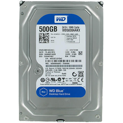 Western Digital WD Blue 500GB WD5000AAKX SATAIII