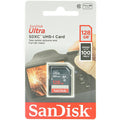 SanDisk Ultra 128GB SDSDUNR-128G-GN3IN SDXC Memory Card C10 UHS-I