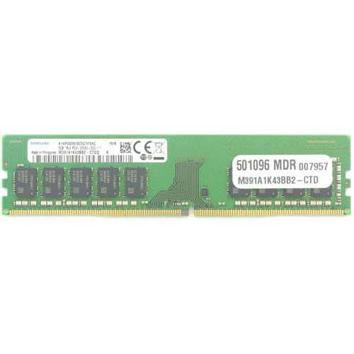 Samsung  8GB M391A1K43BB2-CTD DDR4-2666 UDIMM PC4-21300 ECC